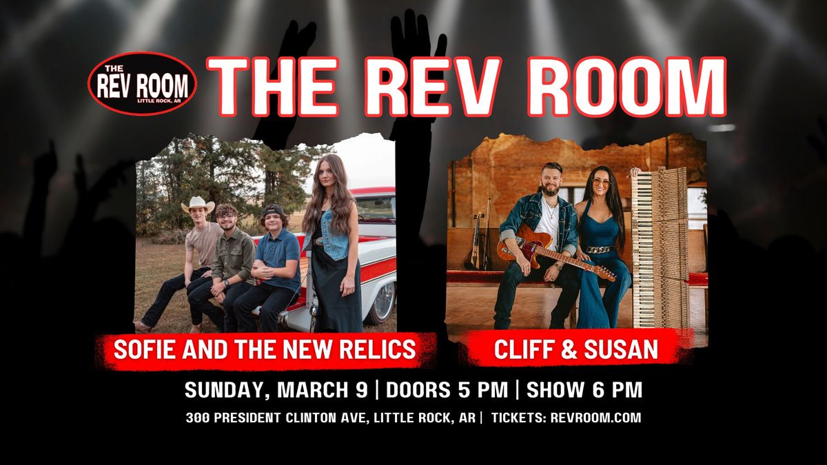 Sofie and The New Relics \/ Cliff & Susan at The Rev Room 