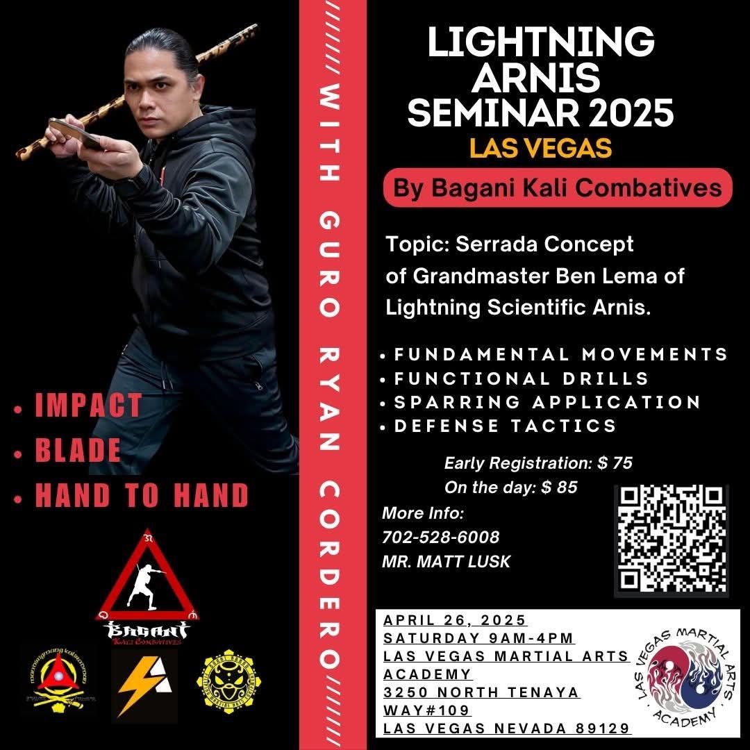 Lightning Arnis Seminar 2025