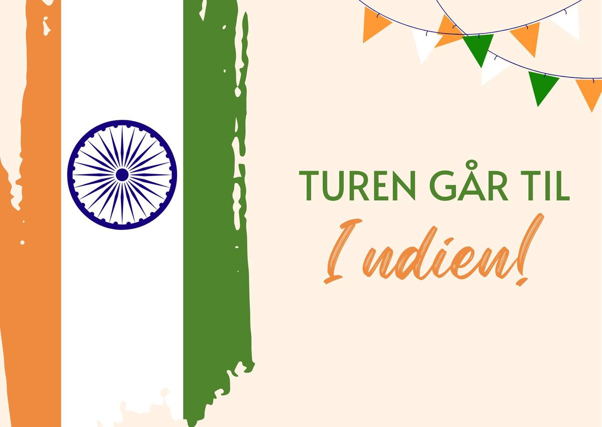 UV - Turen g\u00e5r til Indien