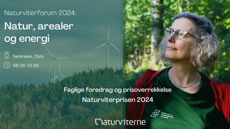 Naturviterforum 2024: Natur, arealer & energi 