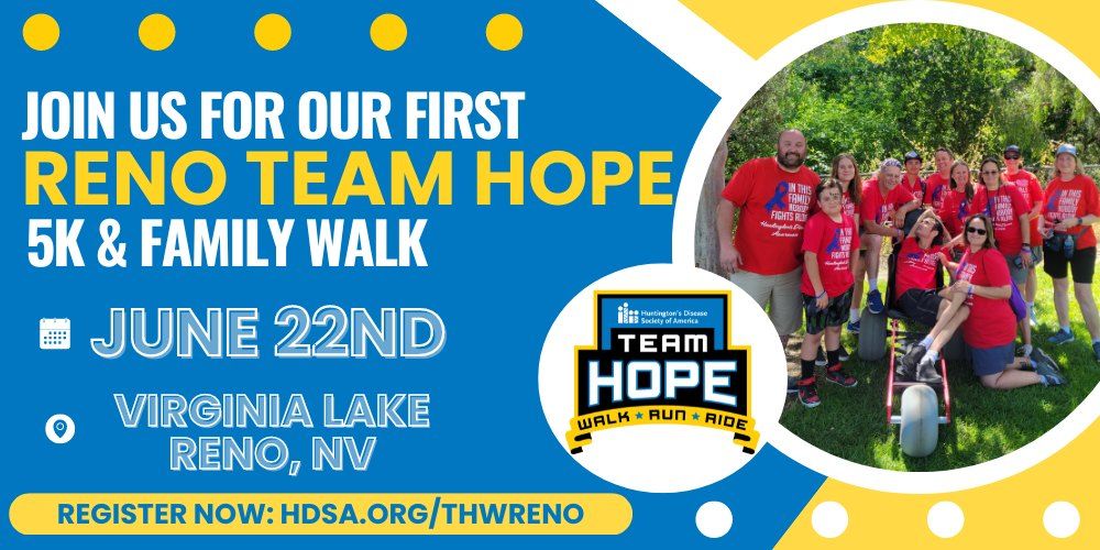 2024 Team Hope 5K & Family Walk Reno