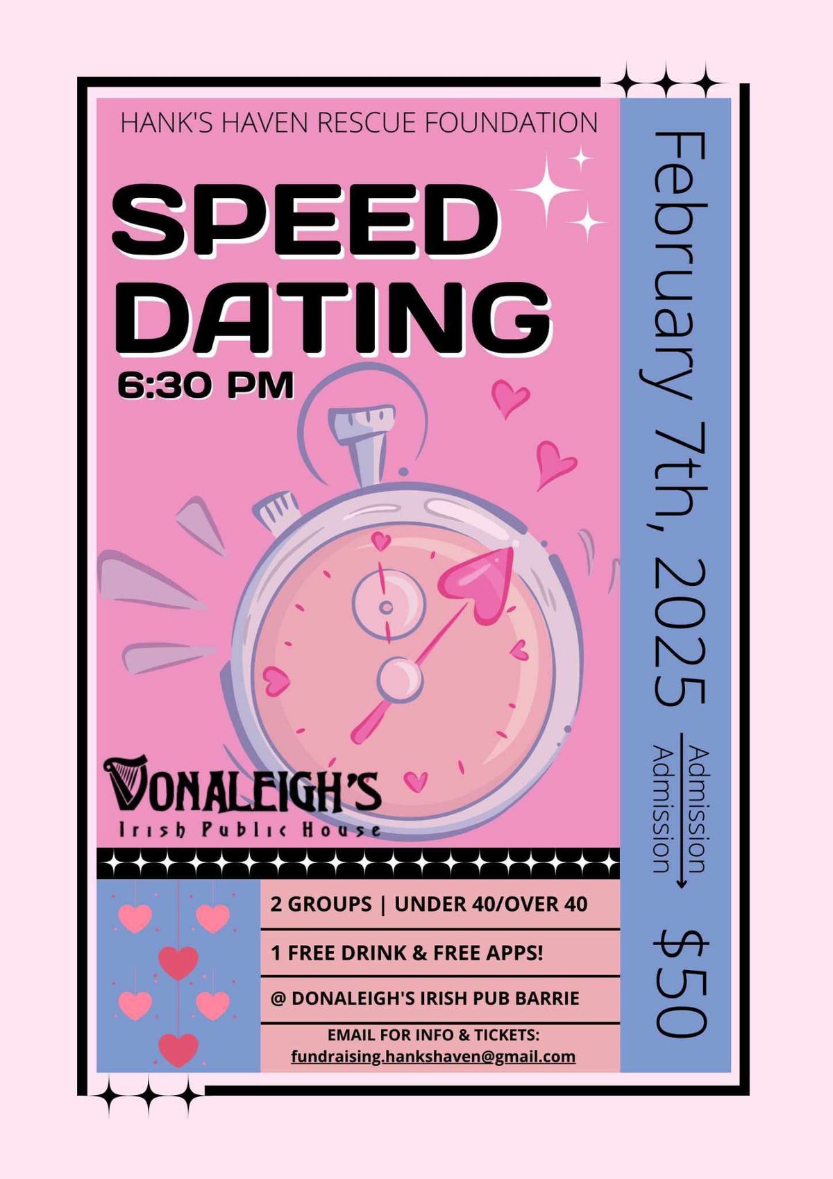 Valentine's Day Event: Speed Dating & Fundraiser