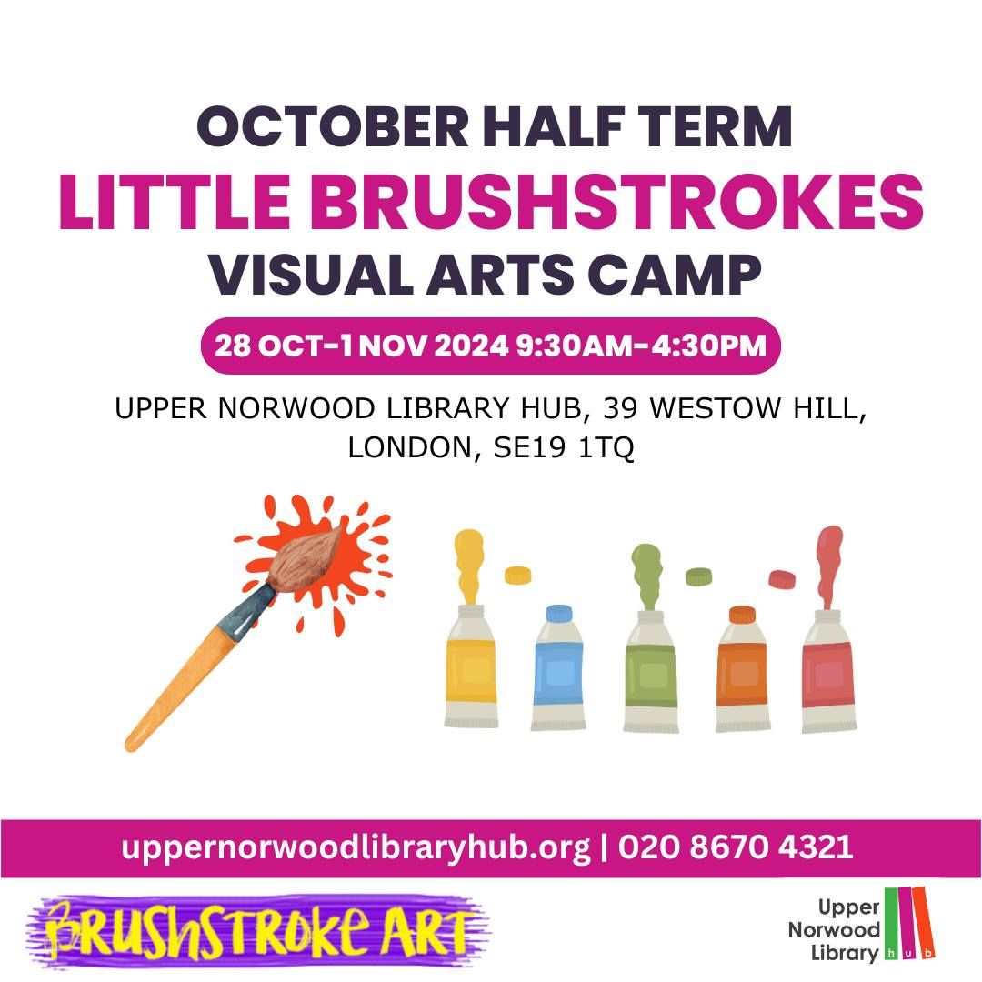 Little Brushstrokes: October half term visual arts camp