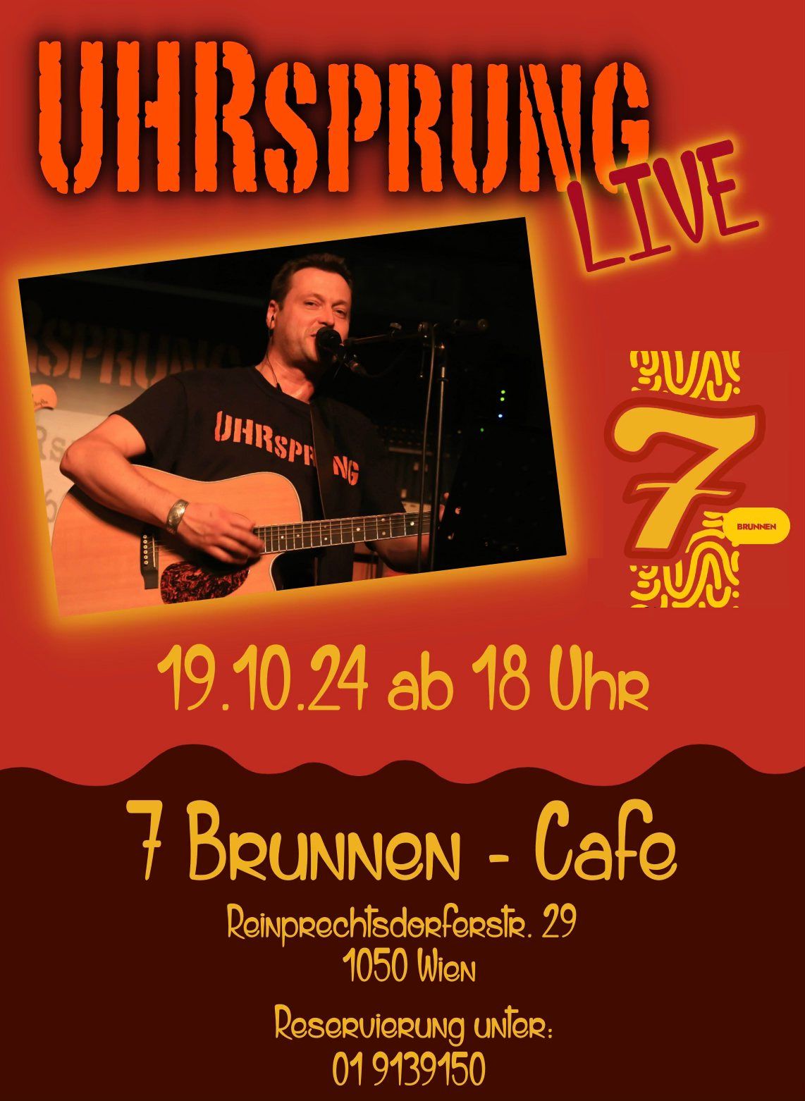 UHRsprung im 7 Brunnen Cafe