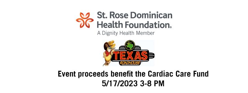 Texas Roadhouse Cardiac Care Fundraiser