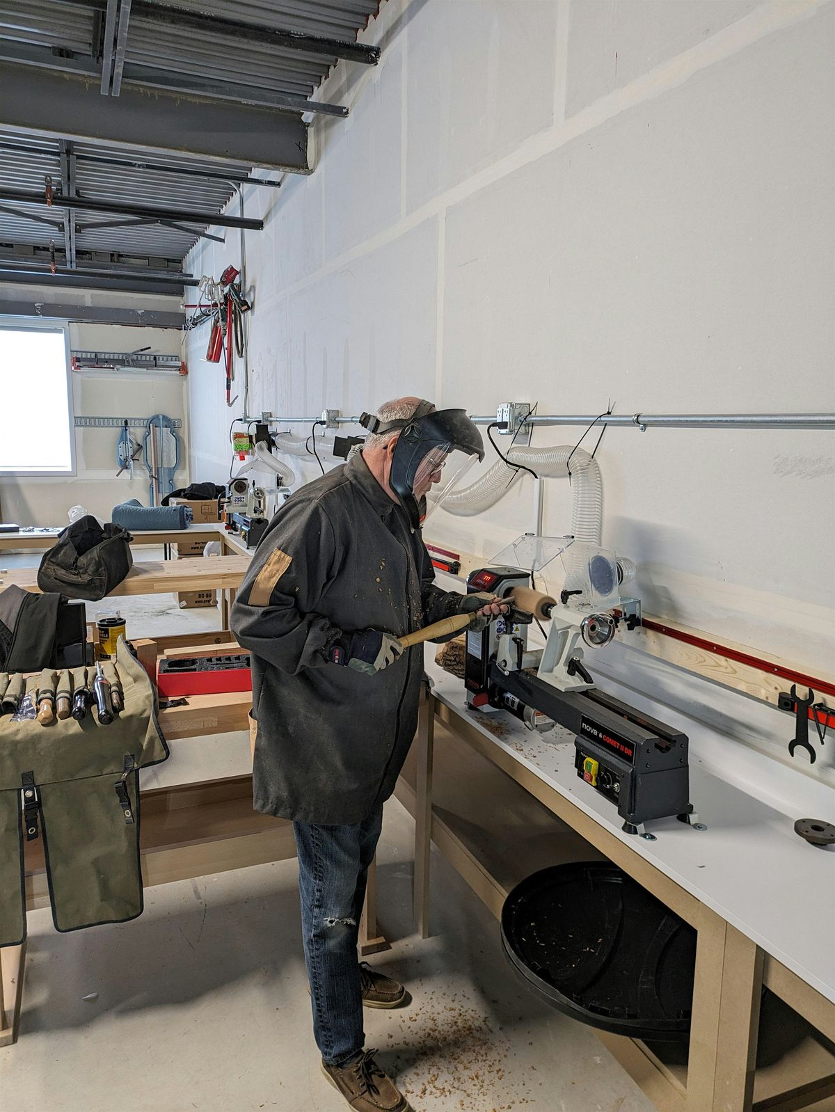 Intro to Woodturning - Morning Class.
