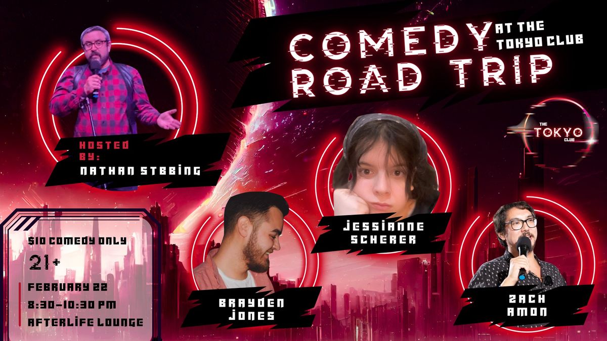 Comedy Road Trip at The Tokyo Club