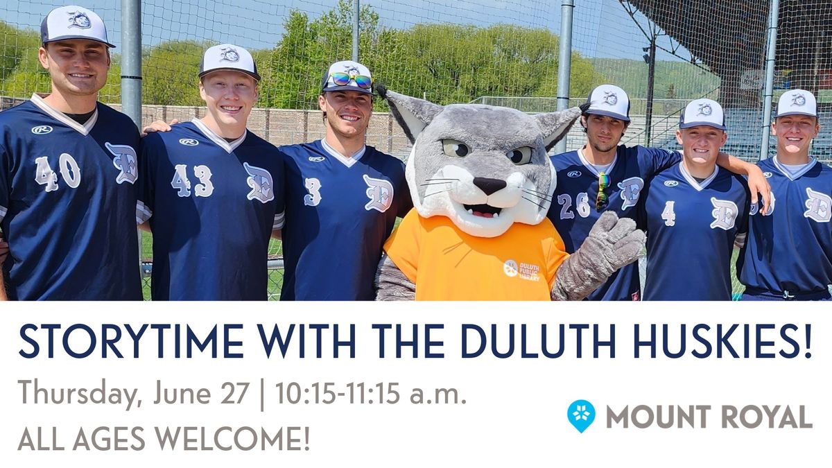 Storytime with the Duluth Huskies