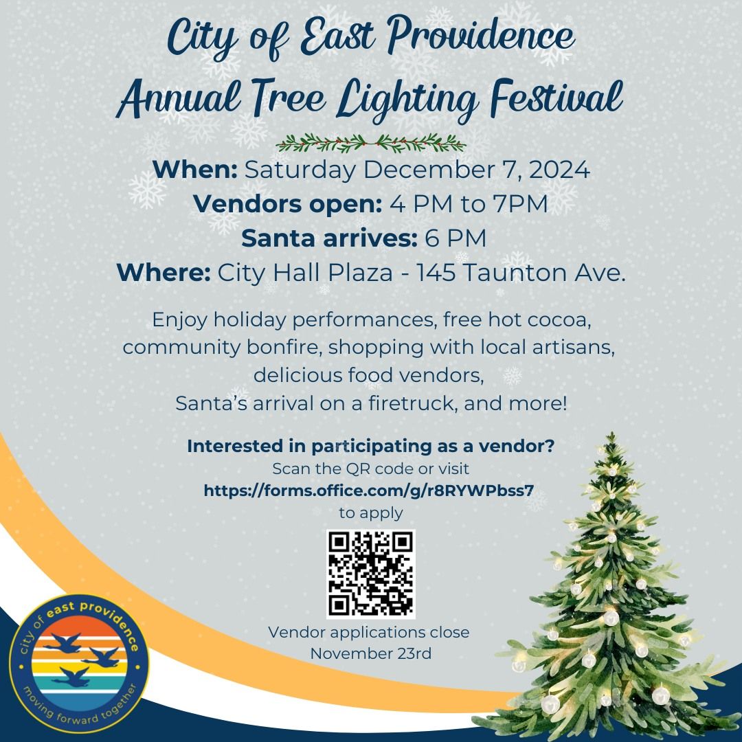 City of East Providence Annual Tree Lighting Festival