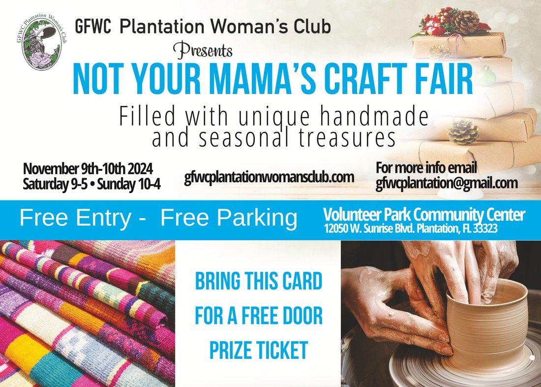 Not Your Mama's Craft Fair