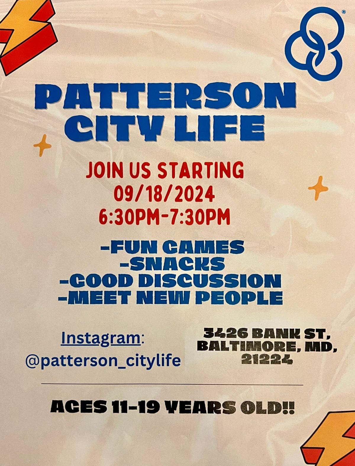 Patterson City Life youth group