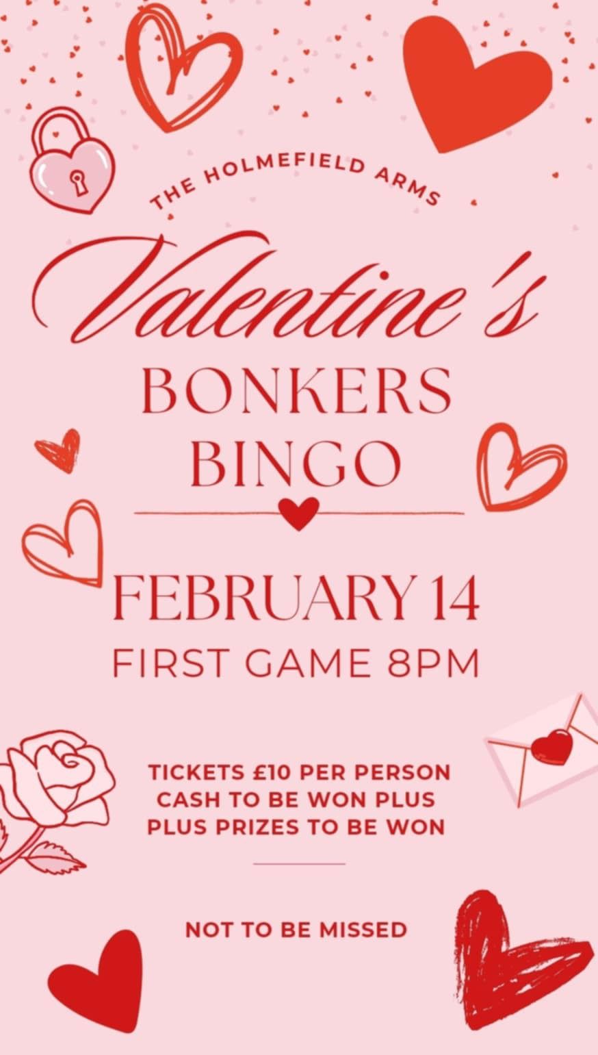 KAYS VALENTINE BONKERS BINGO 