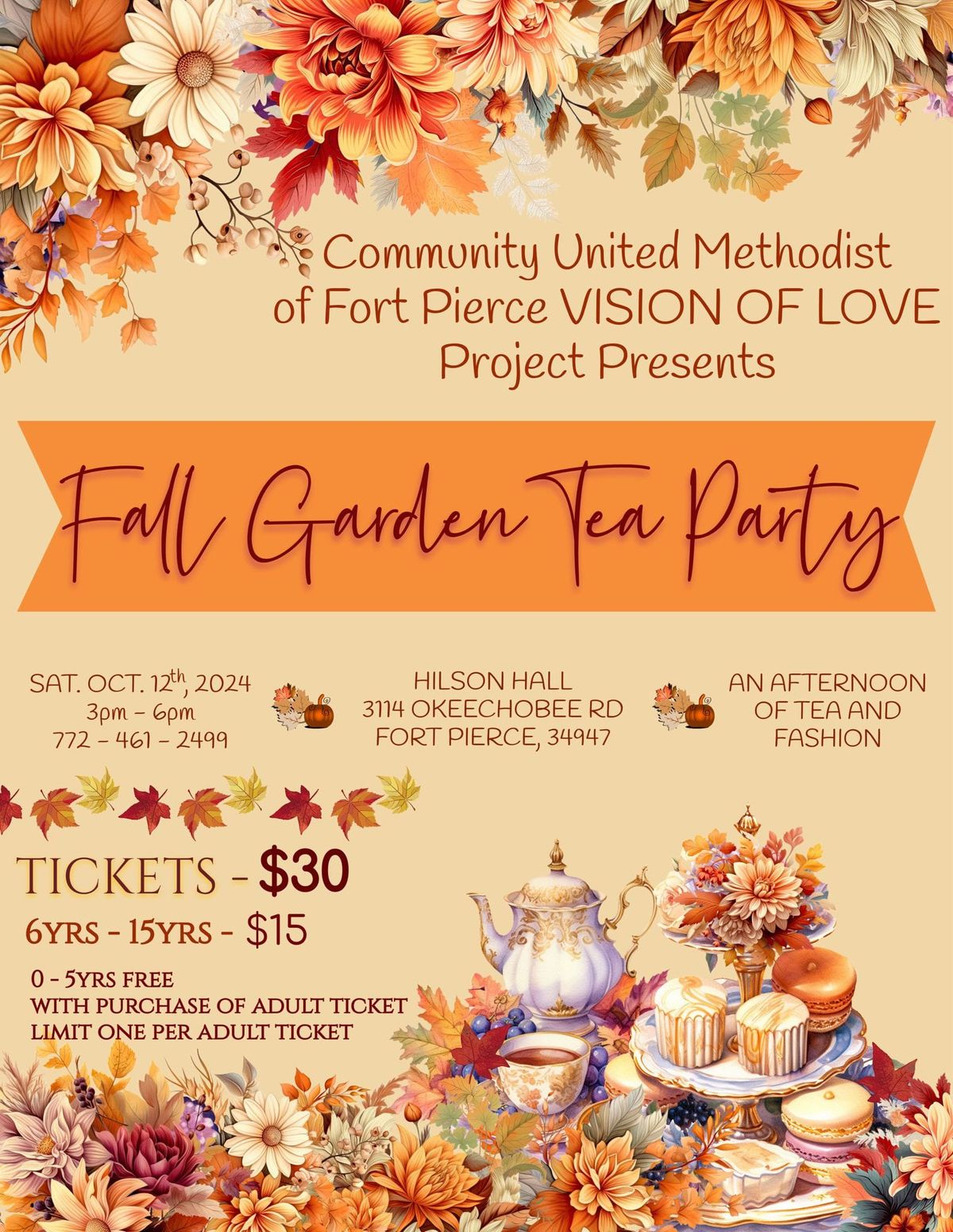 Vision of Love Tea Party and Fashion Show