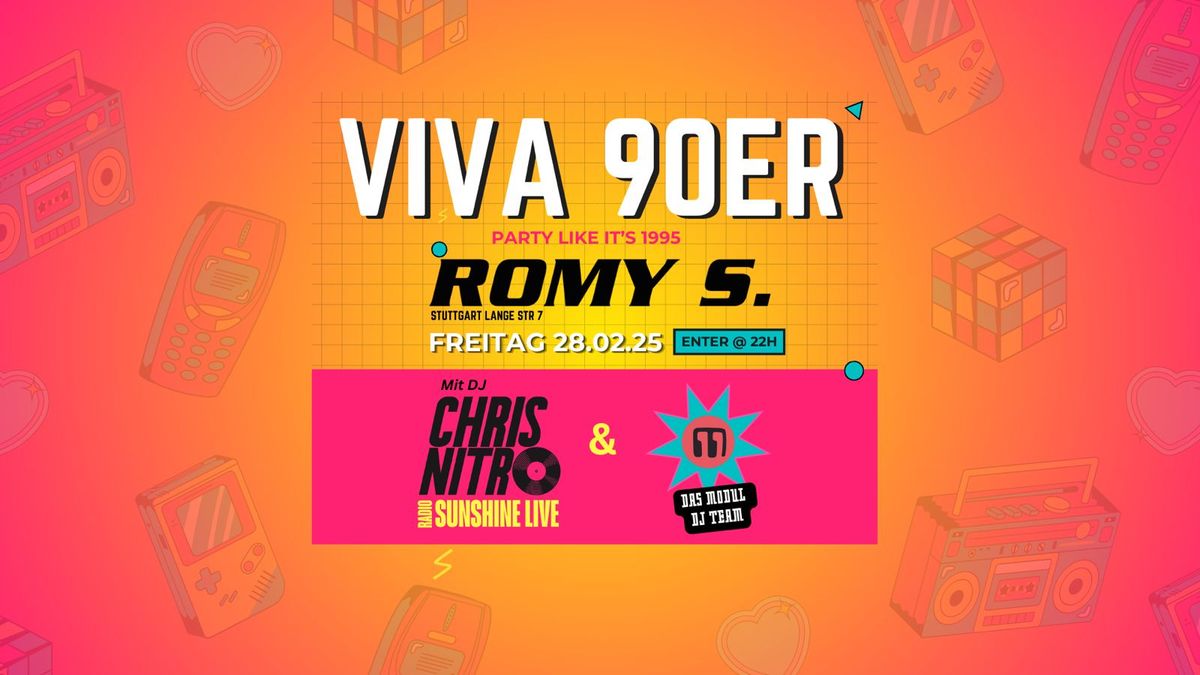 VIVA 90er w\/ Chris Nitro (Radio Sunshine Live)