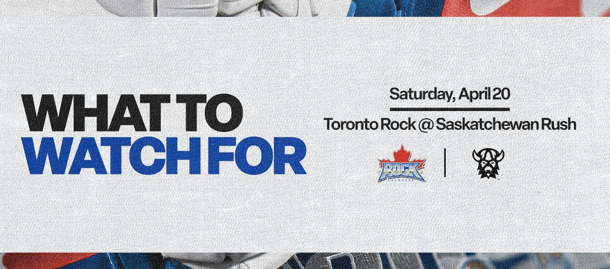 Toronto Rock vs. Saskatchewan Rush