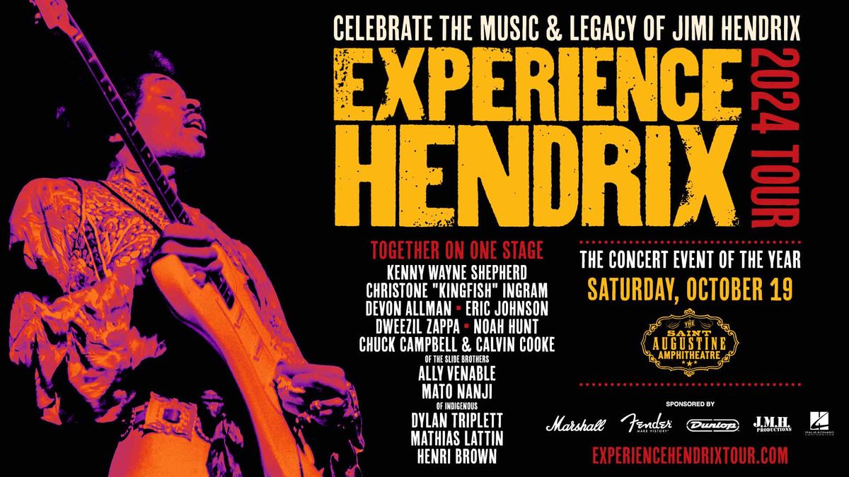 Experience Hendrix Tour - featuring Kenny Wayne Shepherd, Christone "Kingfish" Ingram & more