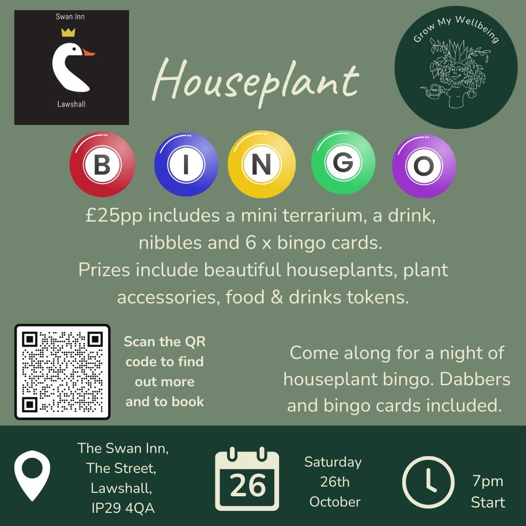 Houseplat Bingo