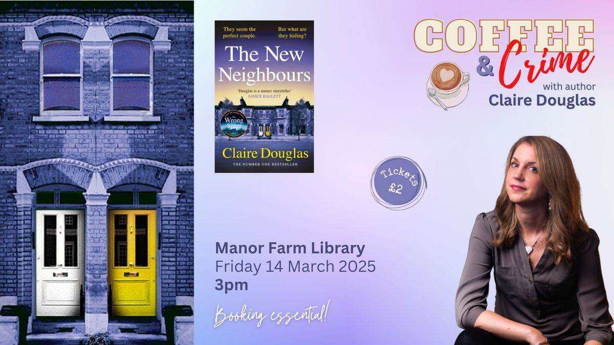 Coffee & Crime with Claire Douglas