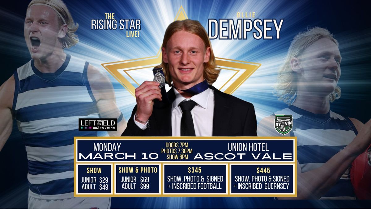 Ollie Dempsey 'The Rising Star' LIVE at Union Hotel, Ascot Vale!