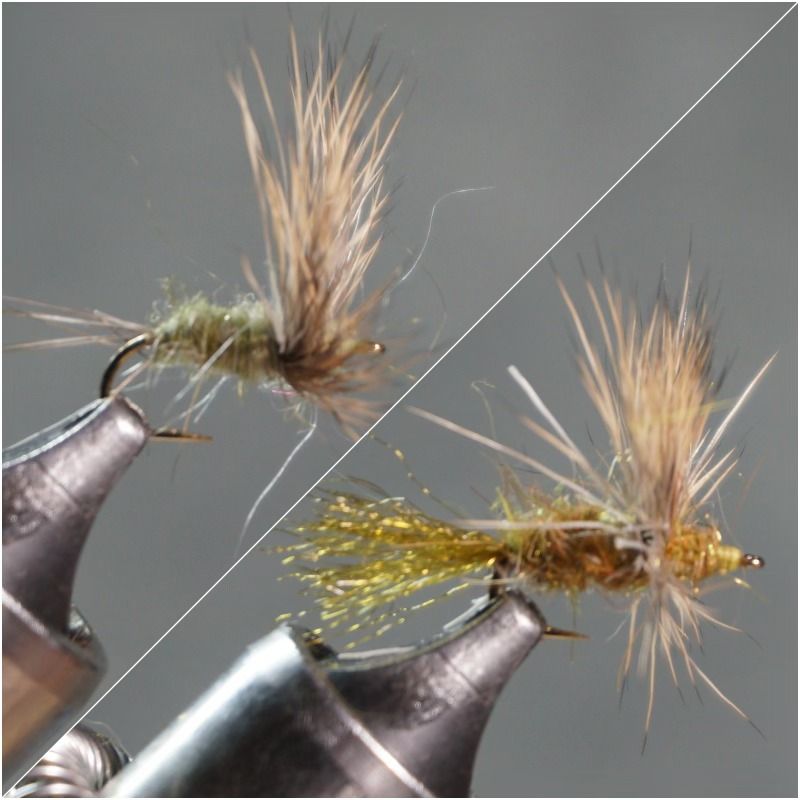 Tying the Comparadun and the Sparkle Dun