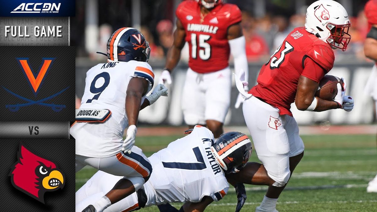 Louisville Cardinals at Virginia Cavaliers Football