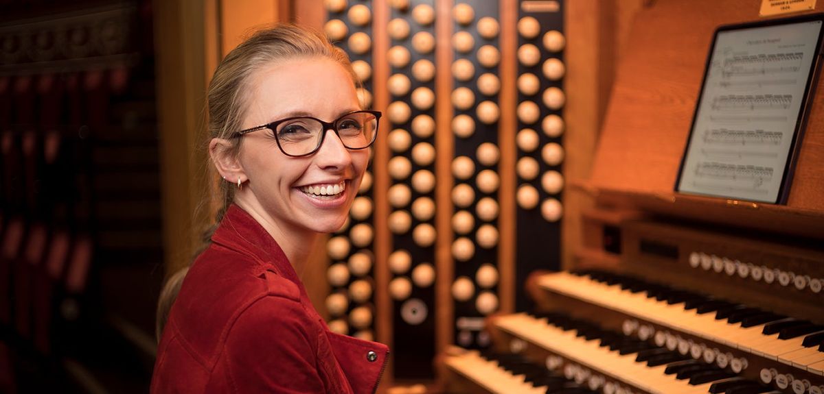 Anna Lapwood at Grace Cathedral