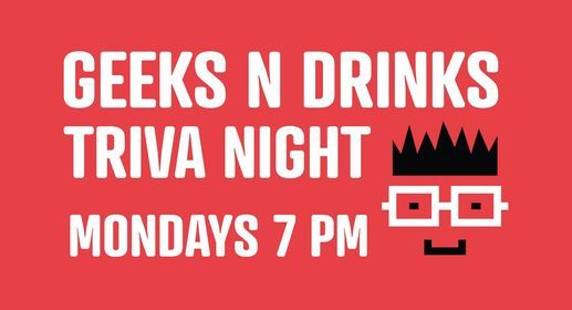 Geeks N Drinks Trivia Coco Bolos Mexican Grill Cantina Overland Park 22 March 2021