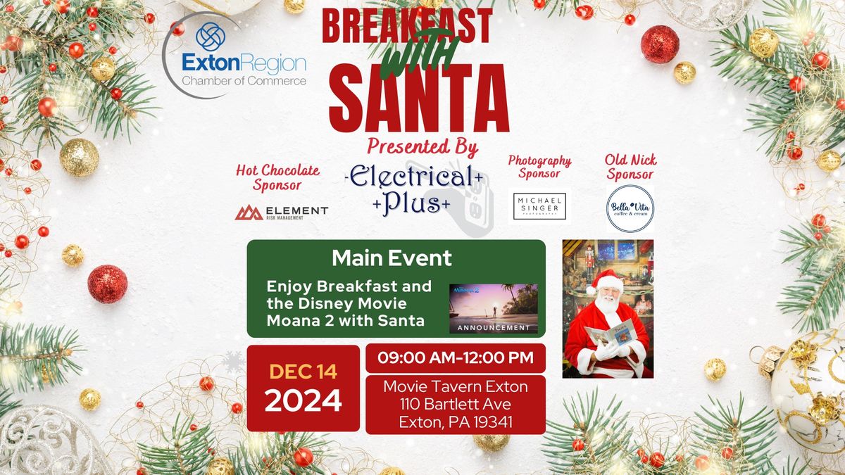 Breakfast With Santa at the Movie Tavern Exton