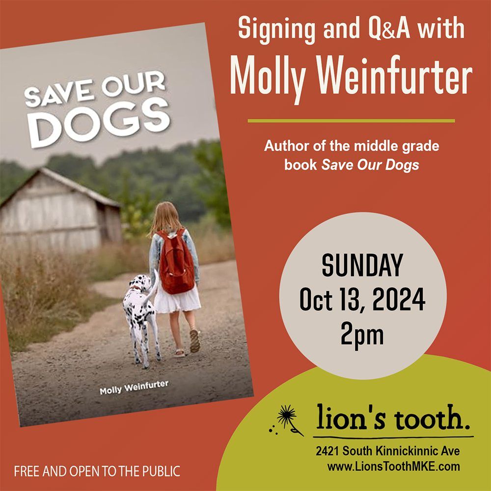 Molly Weinfurter Author Event at Lion's Tooth