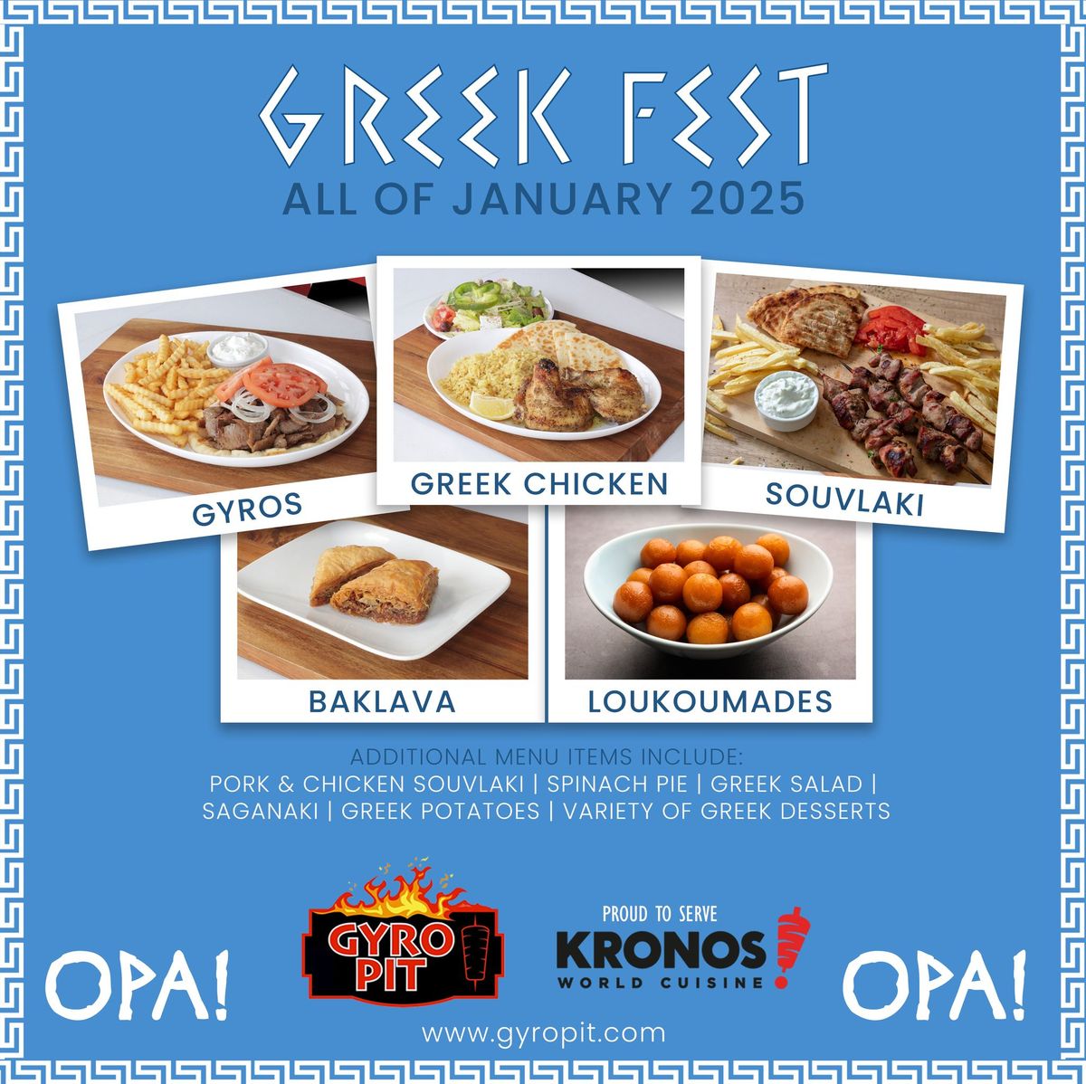 Gyro Pit Greek Fest - January \ud83c\uddec\ud83c\uddf7