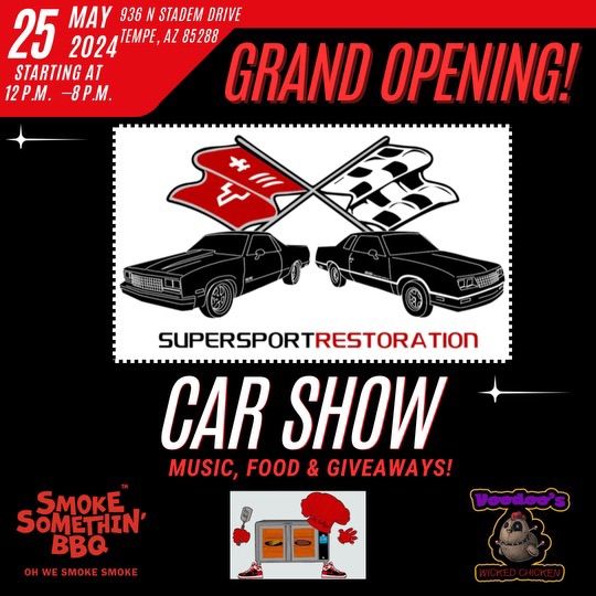 Memorial Day Weekend Car Show & Grand Opening