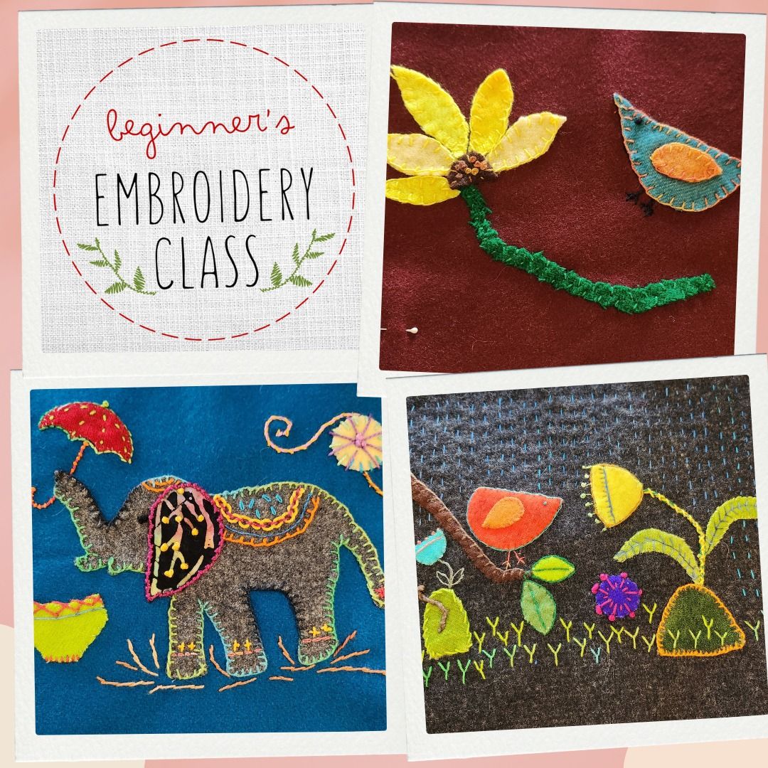 Beginner's Embroidery Class