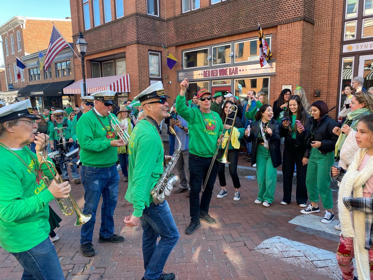 Naptown Brass Band at 2025 Annapolis St. Patrick's Parade!!!