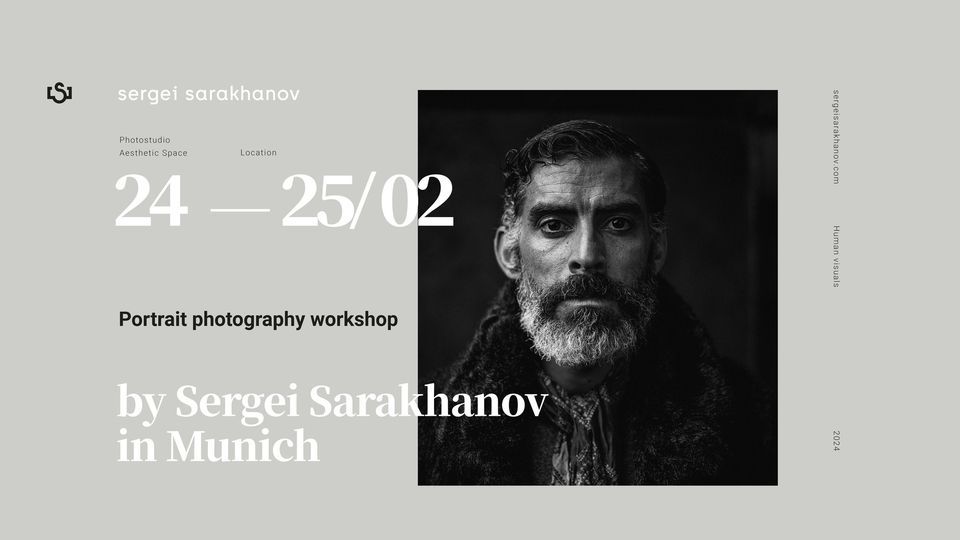 Portrait photography workshop by Sergei Sarakhanov | Munich