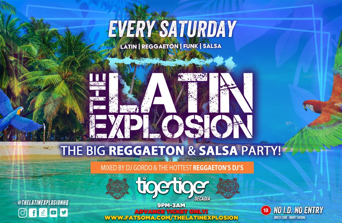 Reggaeton Party @ Tiger Tiger London \/\/ The Latin Explosion \/\/ Every Saturday \/\/ Get Me In!