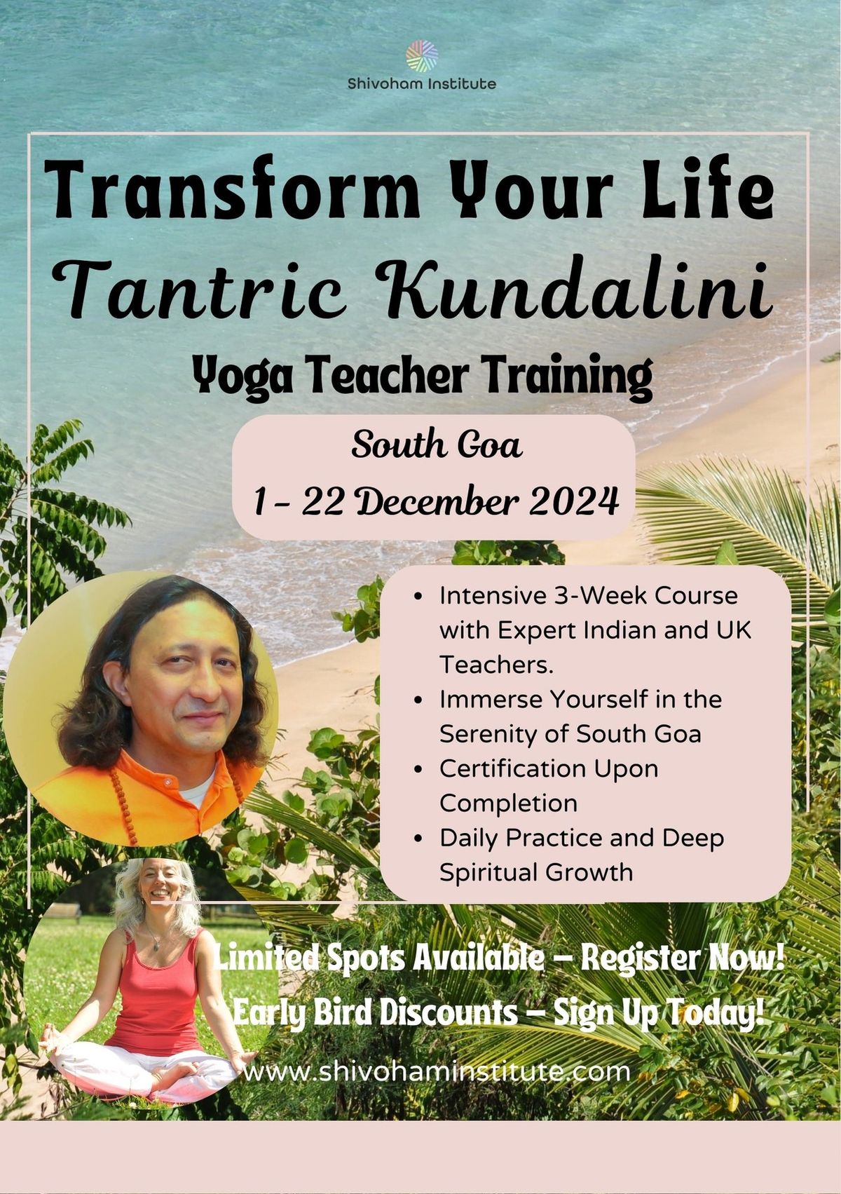 3-week Intensive Kundalini Tantra Yoga Teacher training