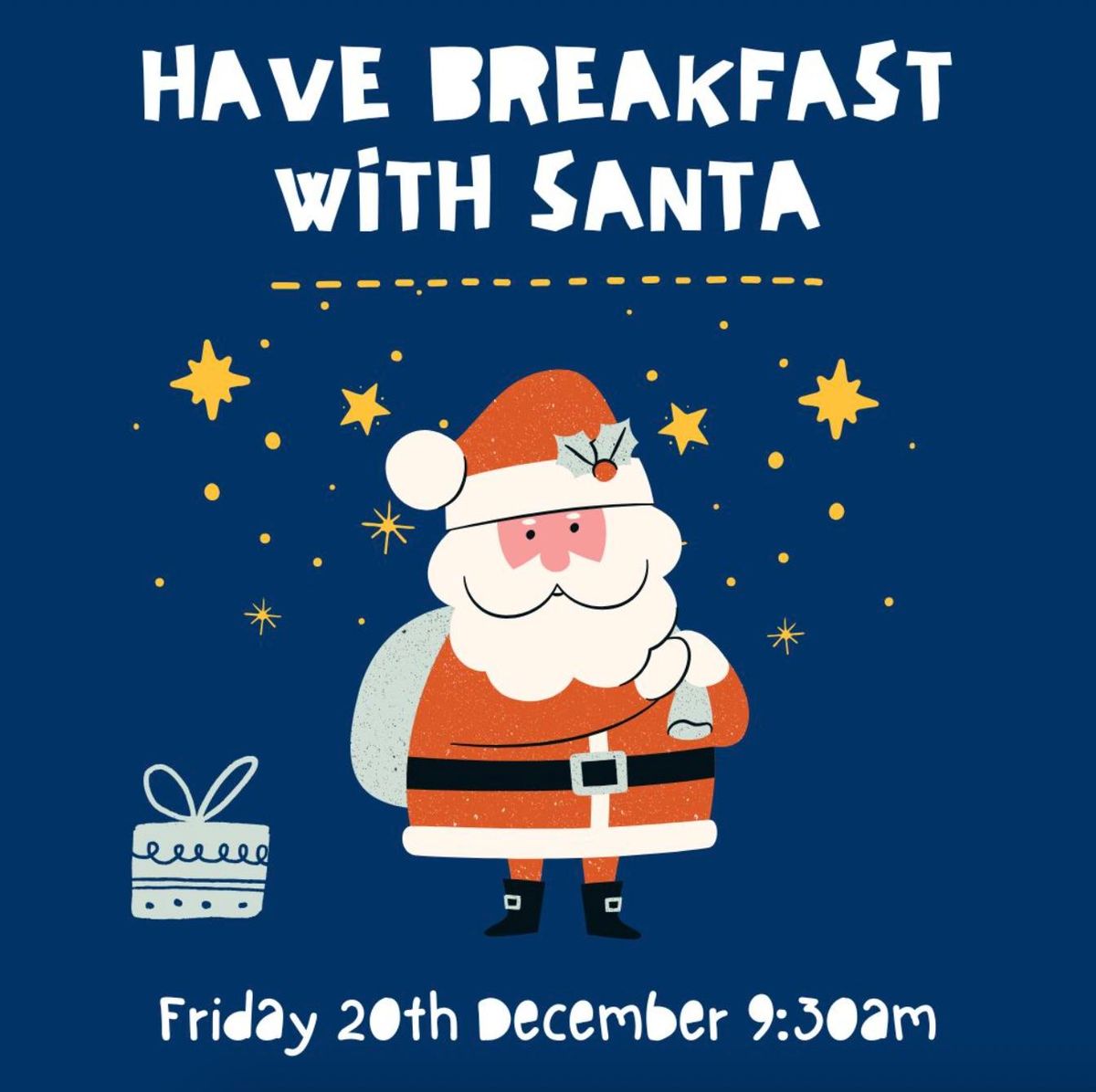 Breakfast with santa!!