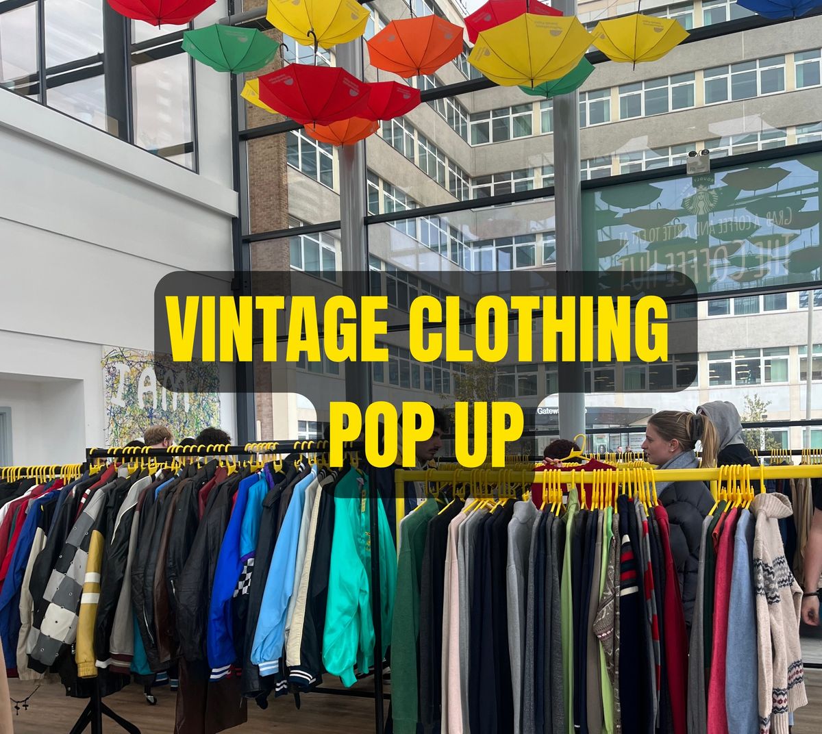 Vintage Clothing Pop Up - De Montfort University Leicester