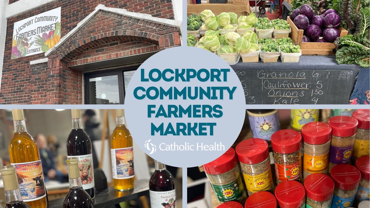 Lockport Community Farmers Market at 210 Walnut Street