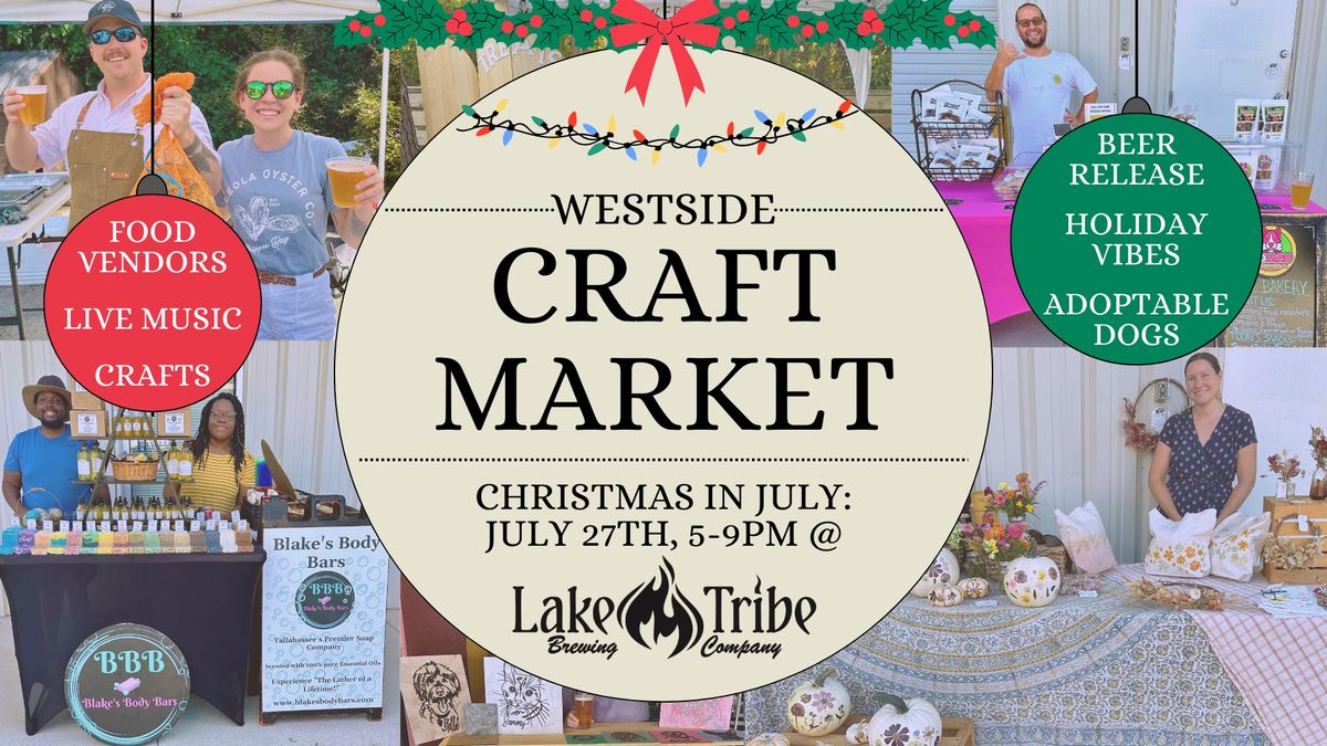 Christmas In July Craft Market @ Lake Tribe Brewing