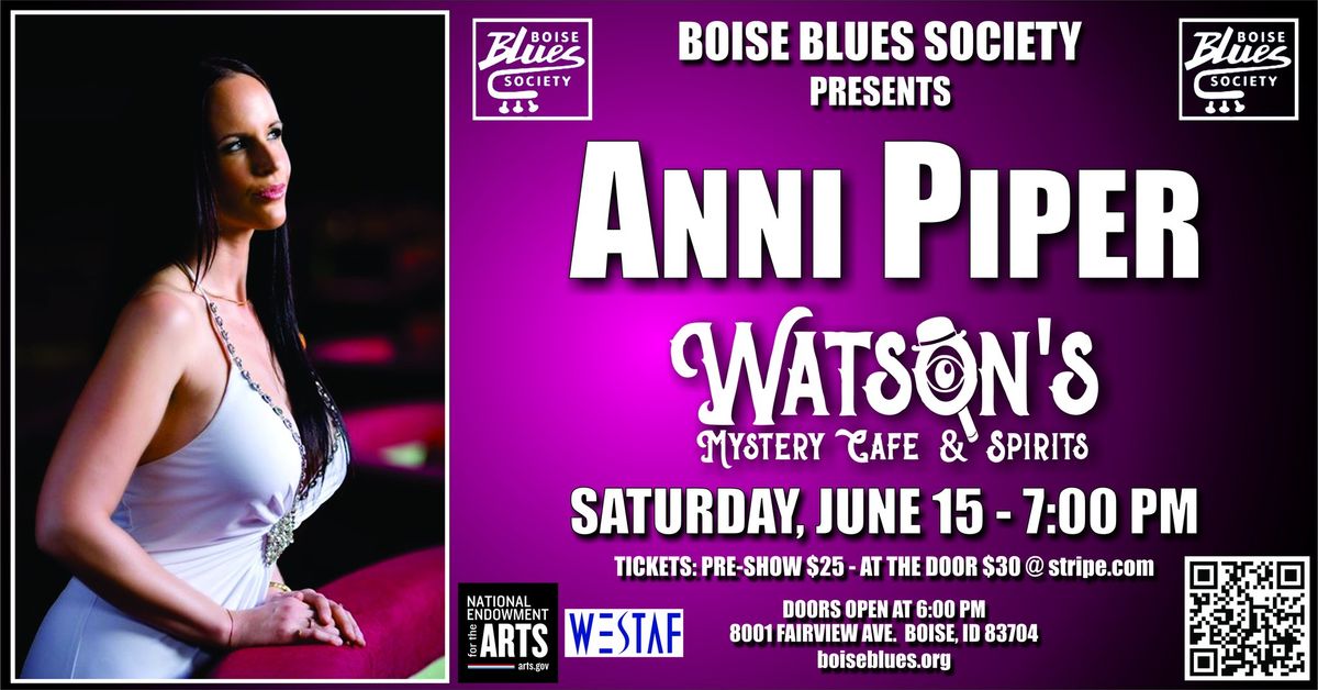 Anni Piper at Watson's Mystery Cafe & Spirits