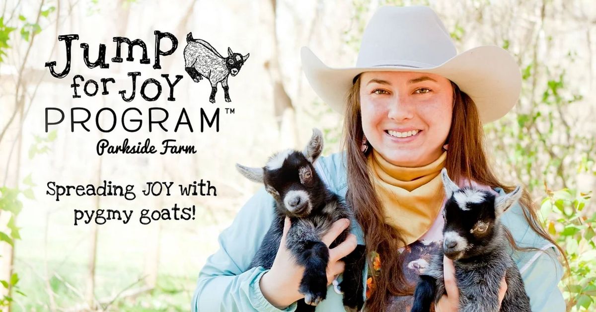 The Jump for Joy Program\u2122 with the Pygmy Goat