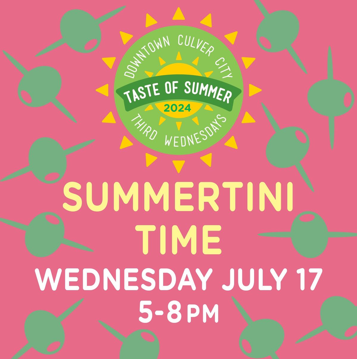 Third Wed: Summertini Time