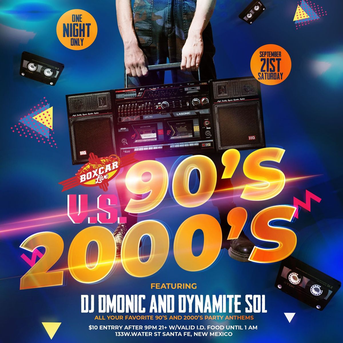 Boxcar Live Presents 90s vs. 2000s Night