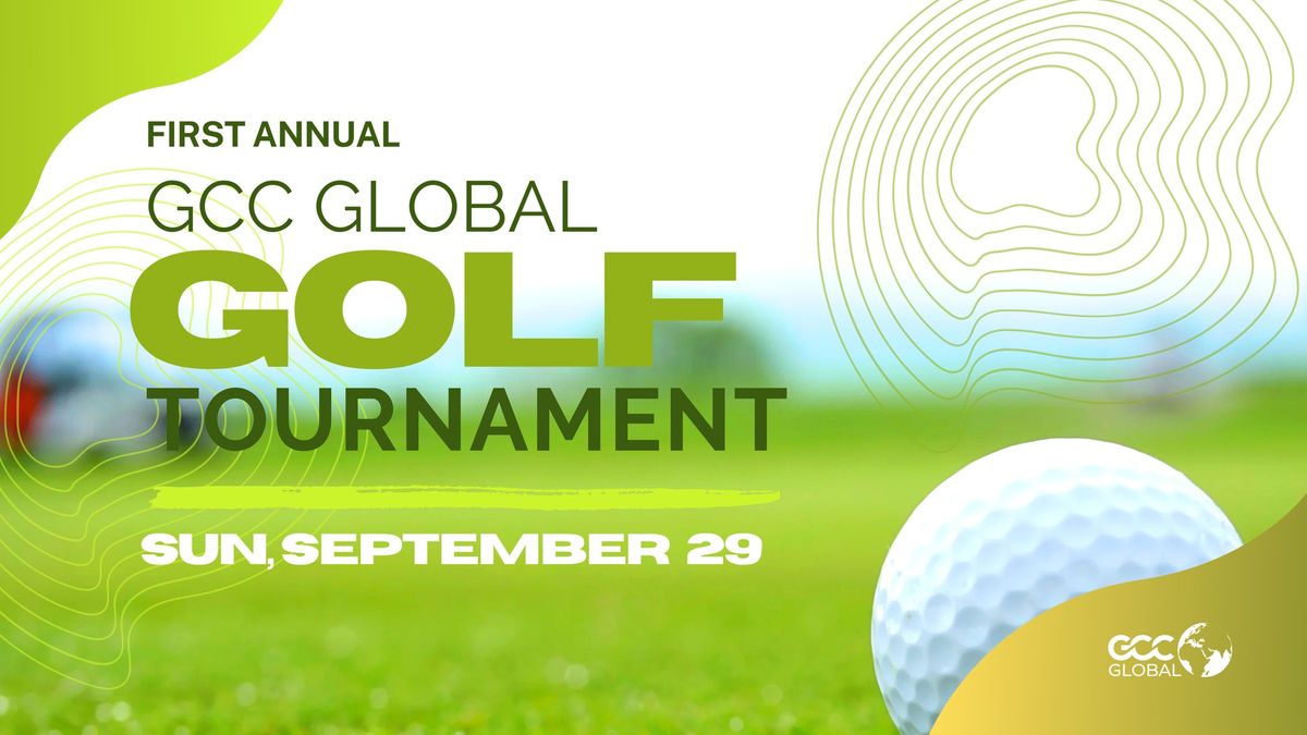 Golf Tournament for Missions (sponsored by GCC Global)