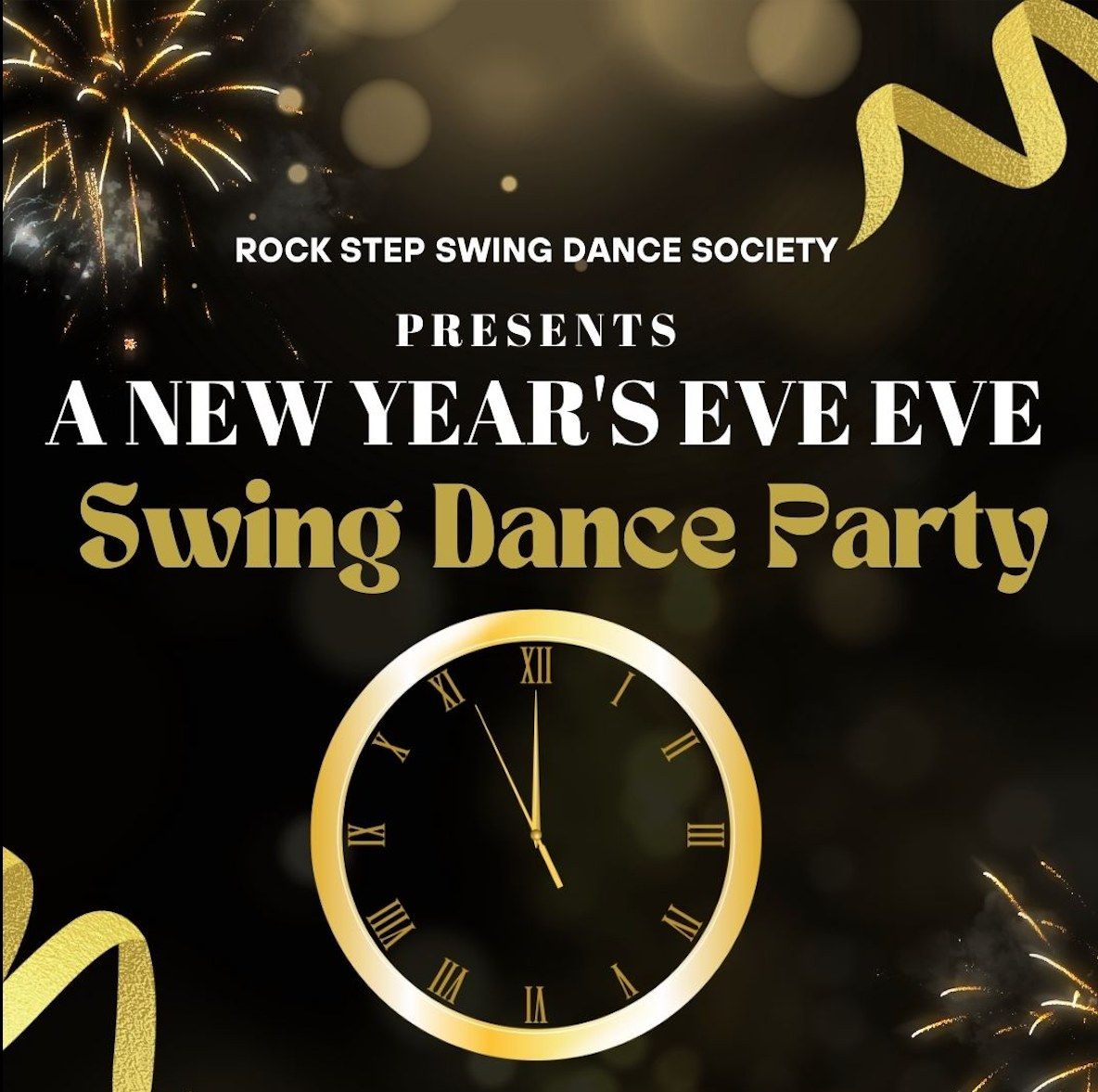 New Years Eve Eve Swing Dance Party