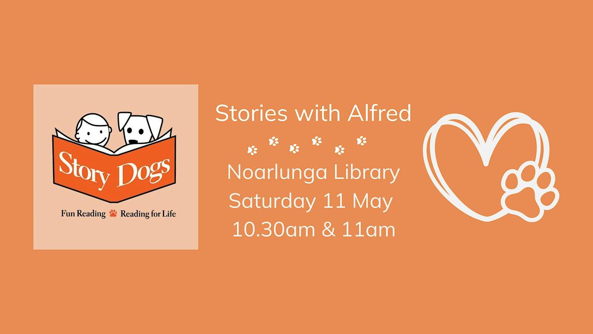 Stories with Alfred the Story Dog - Noarlunga library