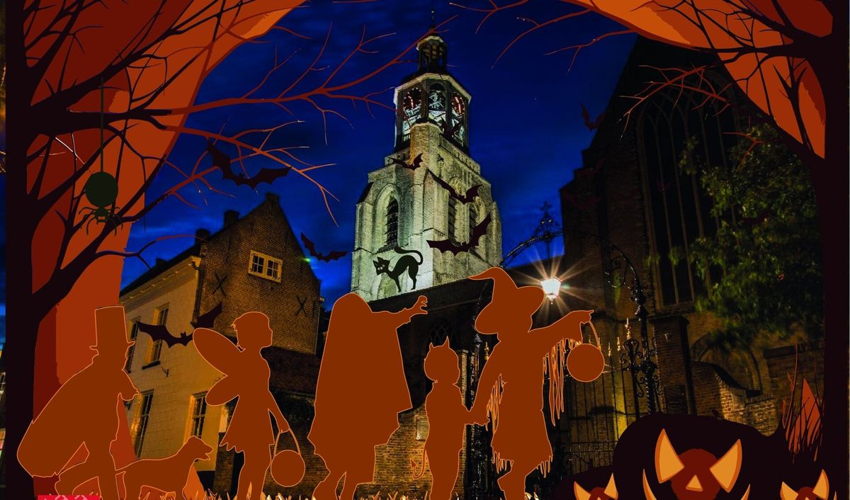 Halloween binnenstad Bergen op Zoom