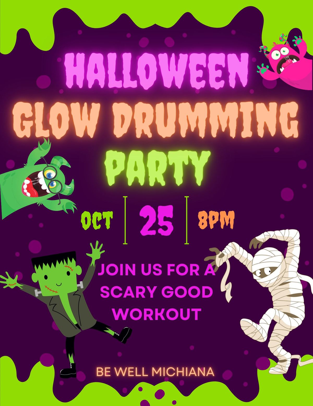 Halloween Glow Drumming PARTY \ud83c\udf83 \ud83d\udc7d\ud83e\uddb8\u200d\u2640\ufe0f\ud83e\uddd9\u200d\u2640\ufe0f\ud83e\udddb\u200d\u2642\ufe0f\ud83e\udddd\u200d\u2640\ufe0f\ud83e\udddf\u200d\u2642\ufe0f