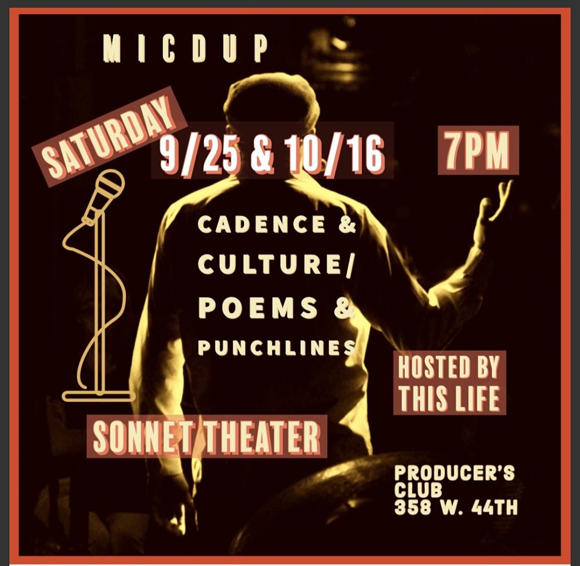 Micdup Cadence & Culture\/Poems & Punchlines